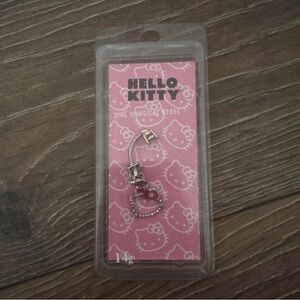Hello Kitty Pink Heart Phone Charm surgical Steel Accessory